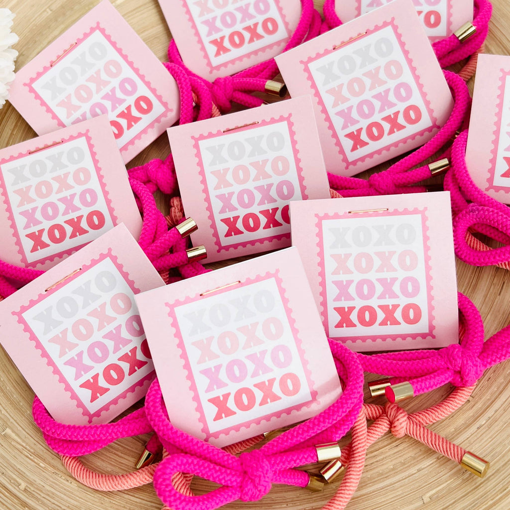 "XOXO" Double Hair Tie