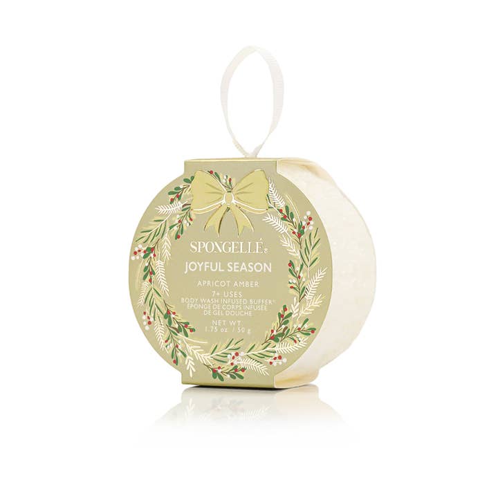 Spongelle Holiday Wreath Body Buffers