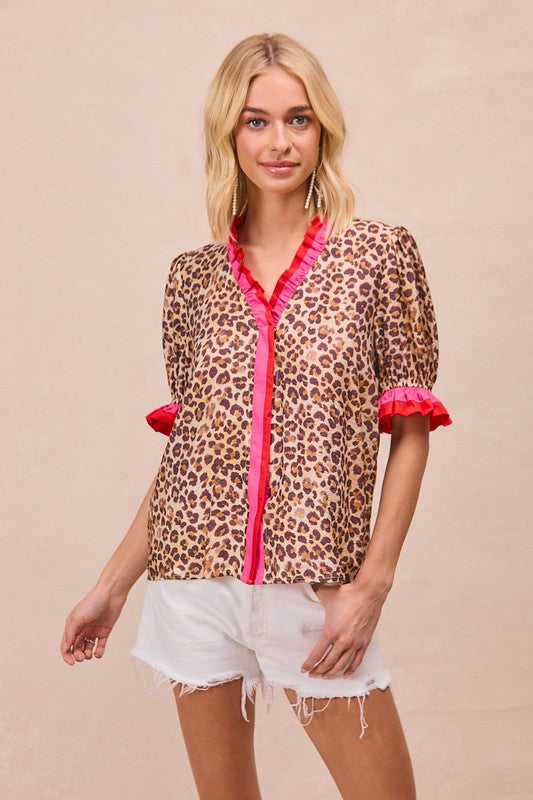 Leopard Hottie Top