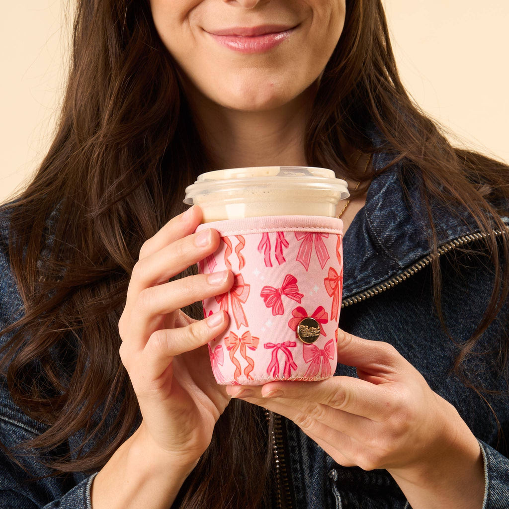 Sip Savvy Drink Sleeve, Blushing Bows