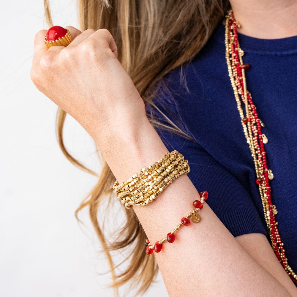 Wanda Gold Cuff Bracelet