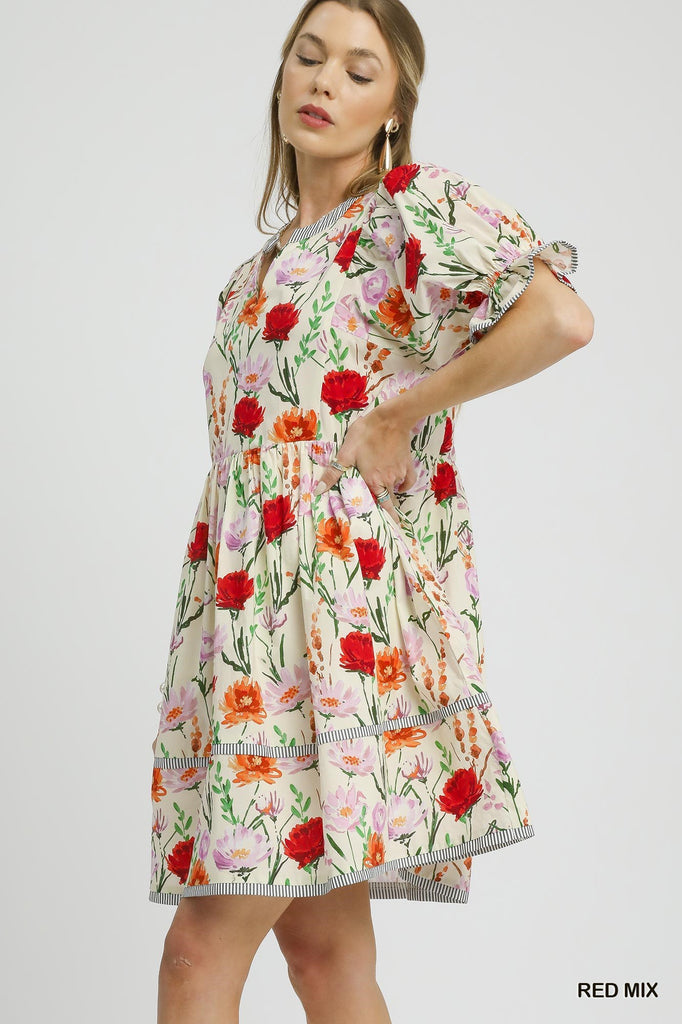 Red Poppy Dress