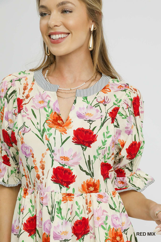 Red Poppy Dress