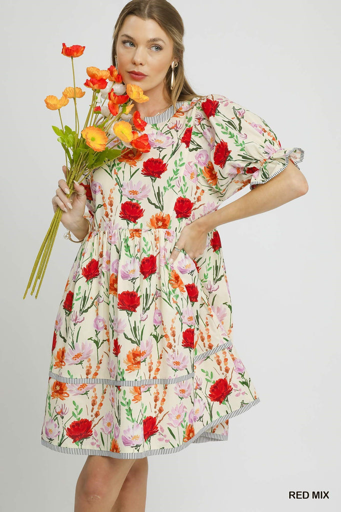Red Poppy Dress
