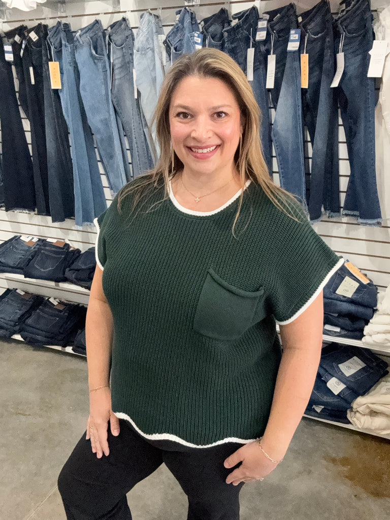 Hunter Scallop Sweater