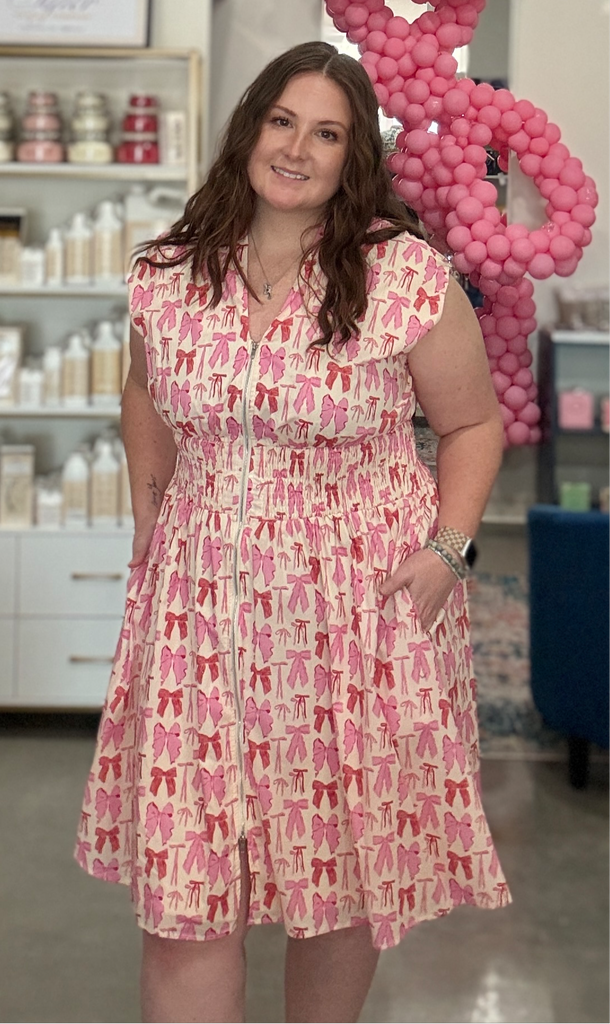 Pink Bows Dress