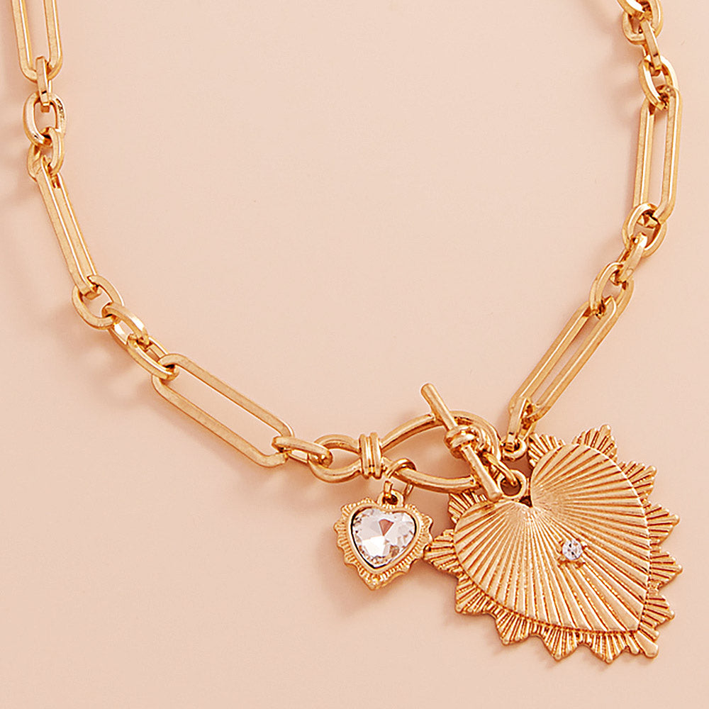 Sunburst Toggle Necklace