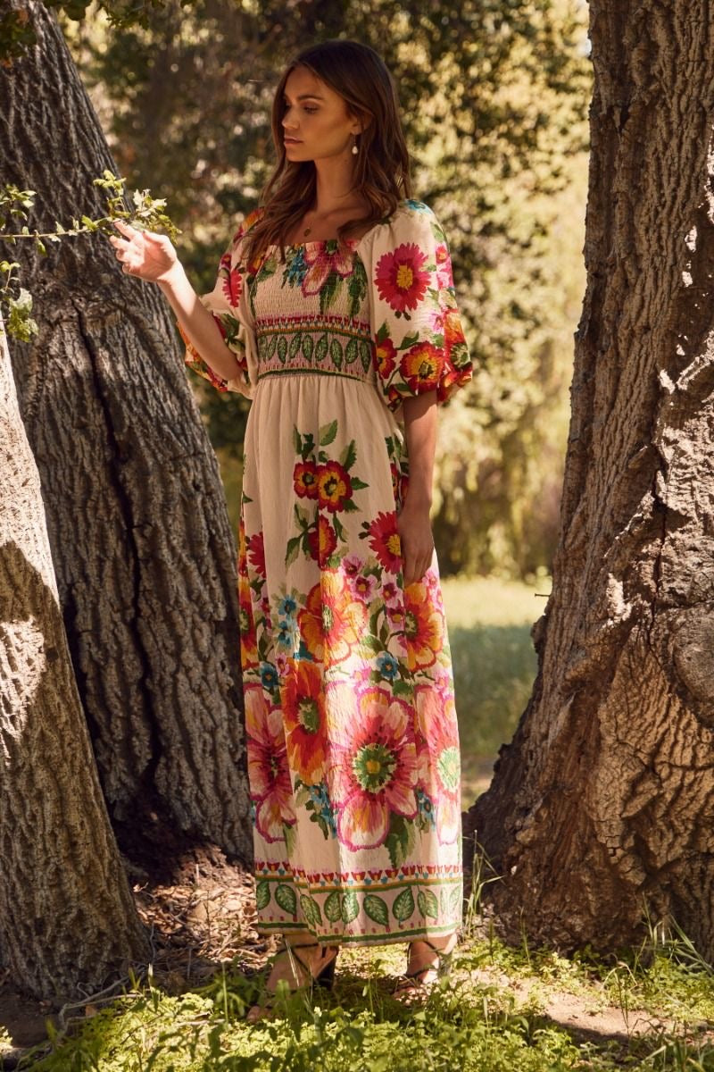 Bold Floral Maxi Dress Bold Floral Maxi Dress