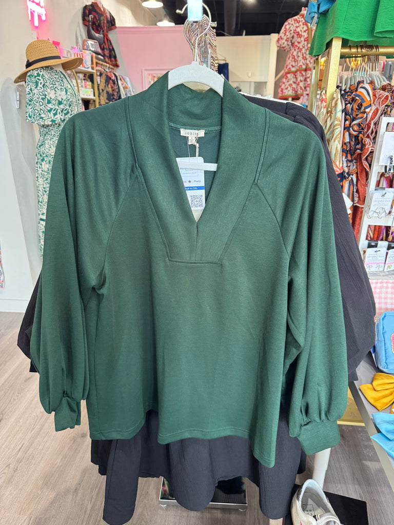 Green Modal Top