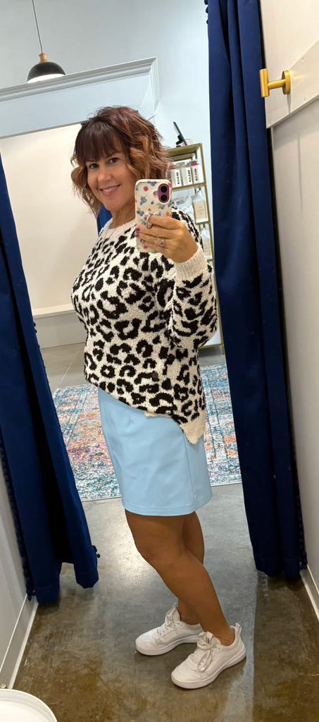 Comfy Leopard Sweater
