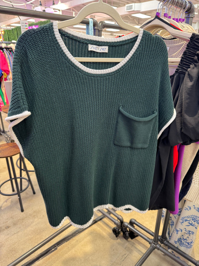 Hunter Scallop Sweater