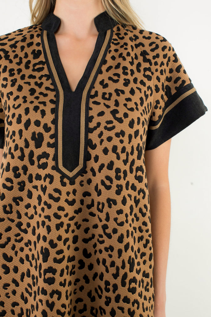 Cheetah Knit Dress
