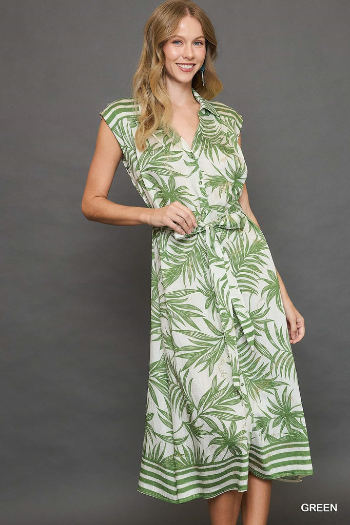 Palms Tropical Dress