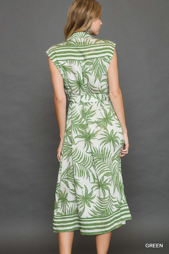 Palms Tropical Dress