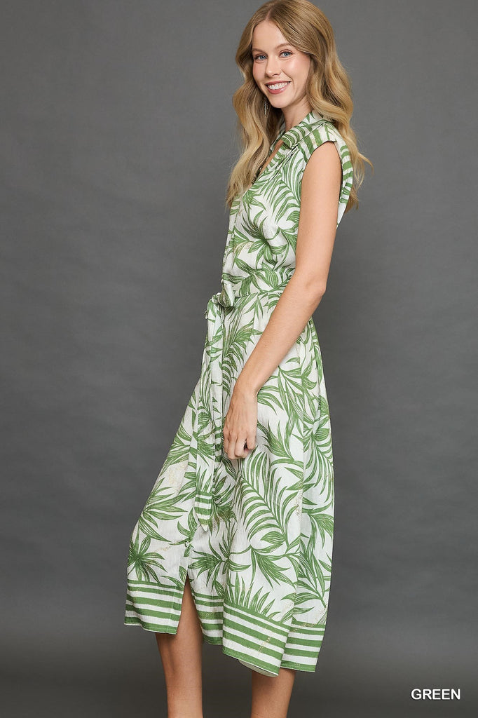 Palms Tropical Dress