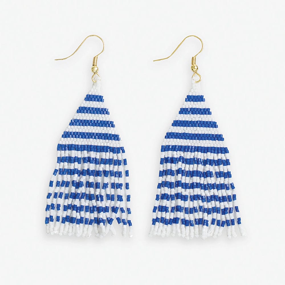 Lexie Beaded Fringe Earrings