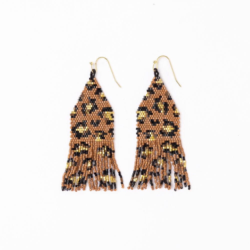 Delilah Cheetah Earrings – Striped Box Boutique