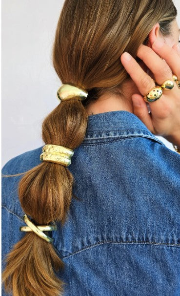 Statement Hair Cuff Set