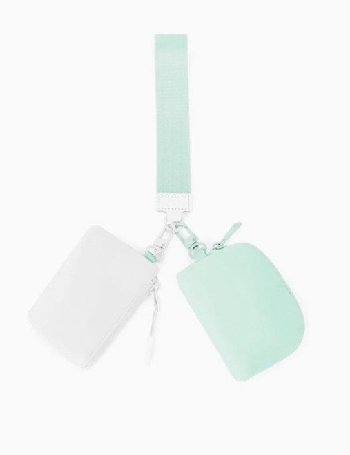 Dual Pouch Wristlet