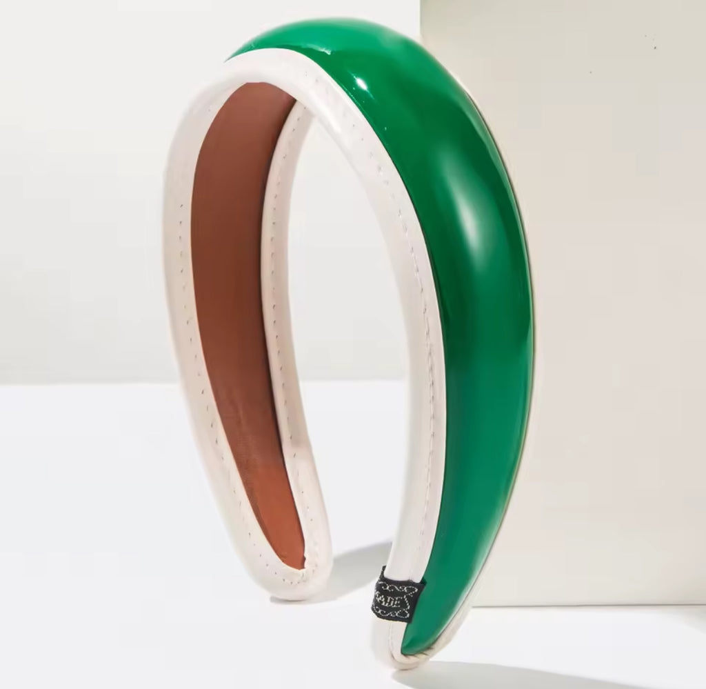 Green Retro Headband