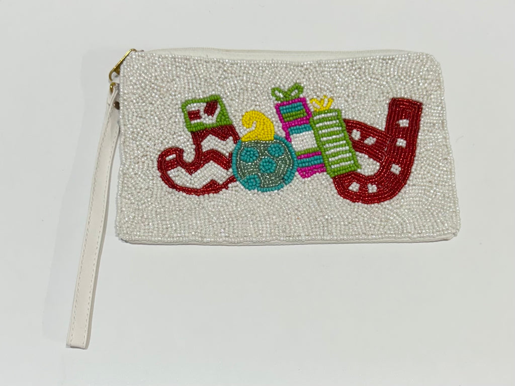 Beaded Pouch, Jolly