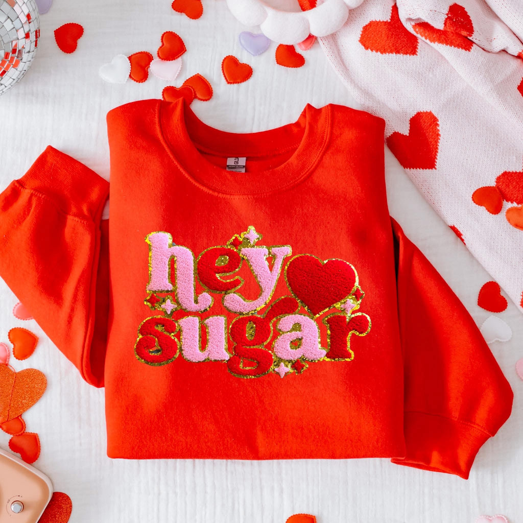 Hey Sugar Chenille Sweatshirt