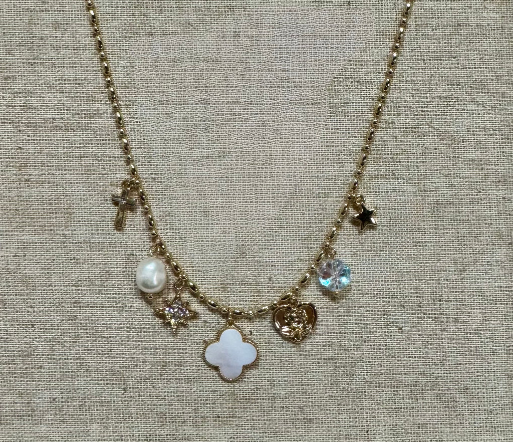 Rose Charm Necklace