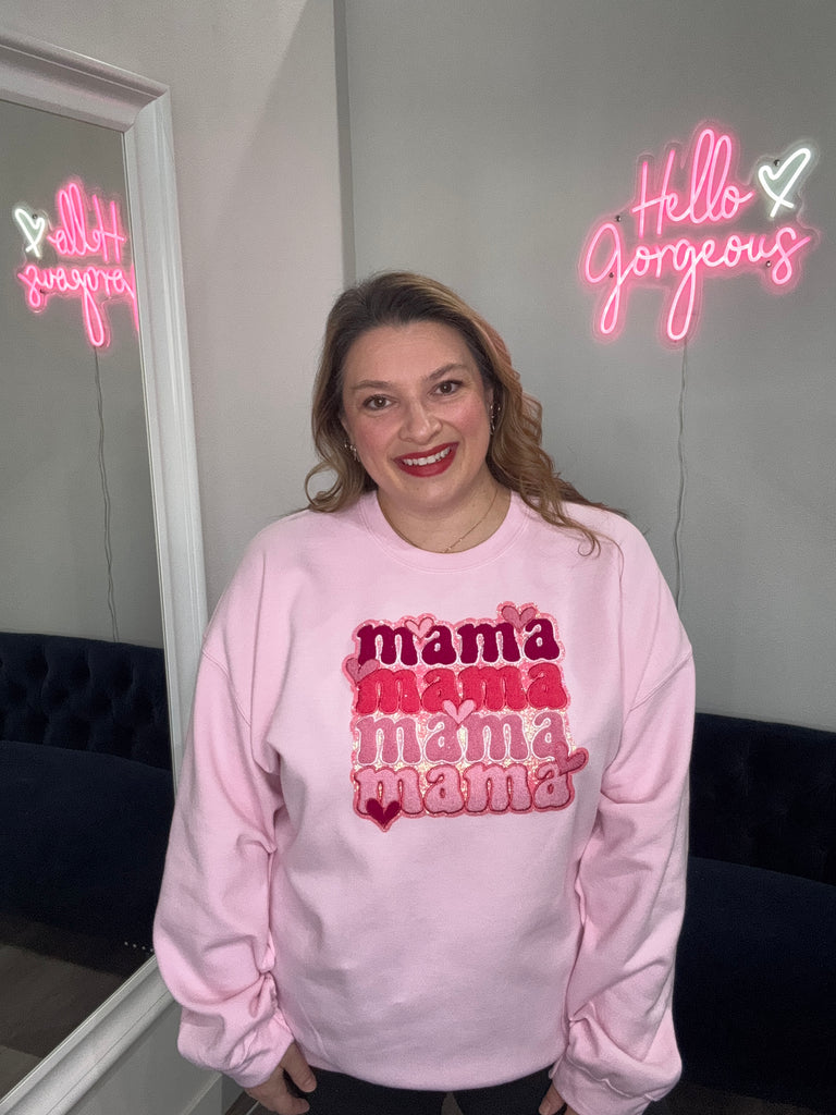 Mama Chenille Sweatshirt