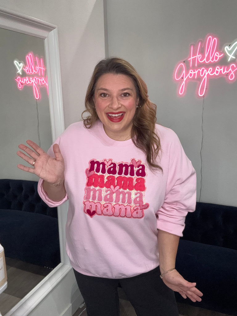 Mama Chenille Sweatshirt