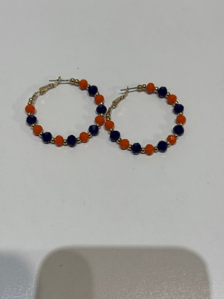 Game Day Beaded Earrings