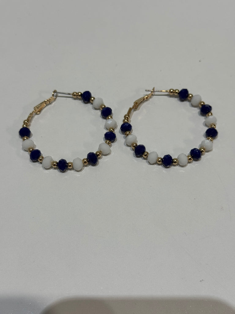 Game Day Beaded Earrings