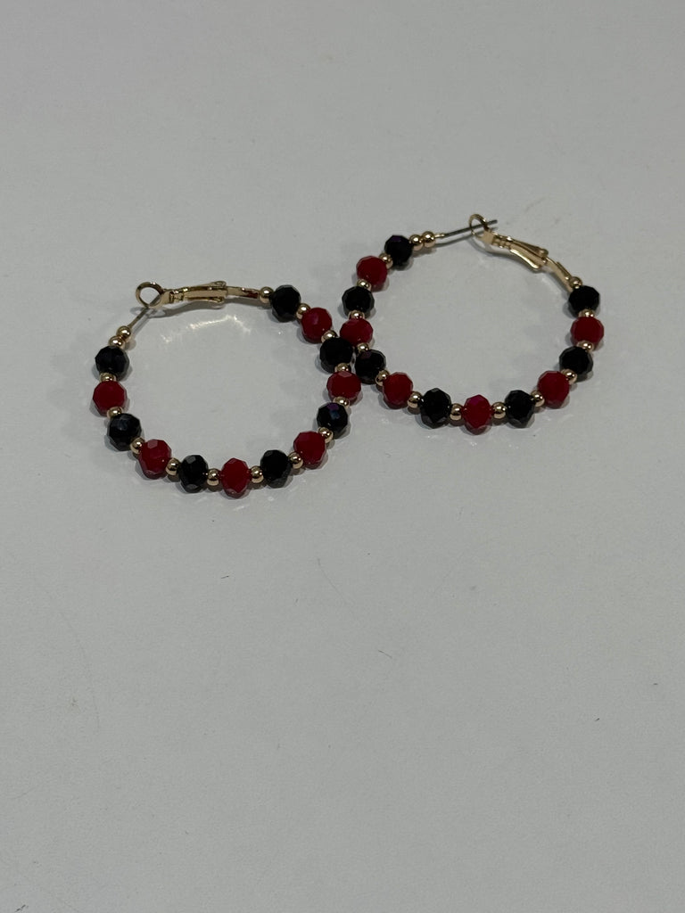 Game Day Beaded Earrings