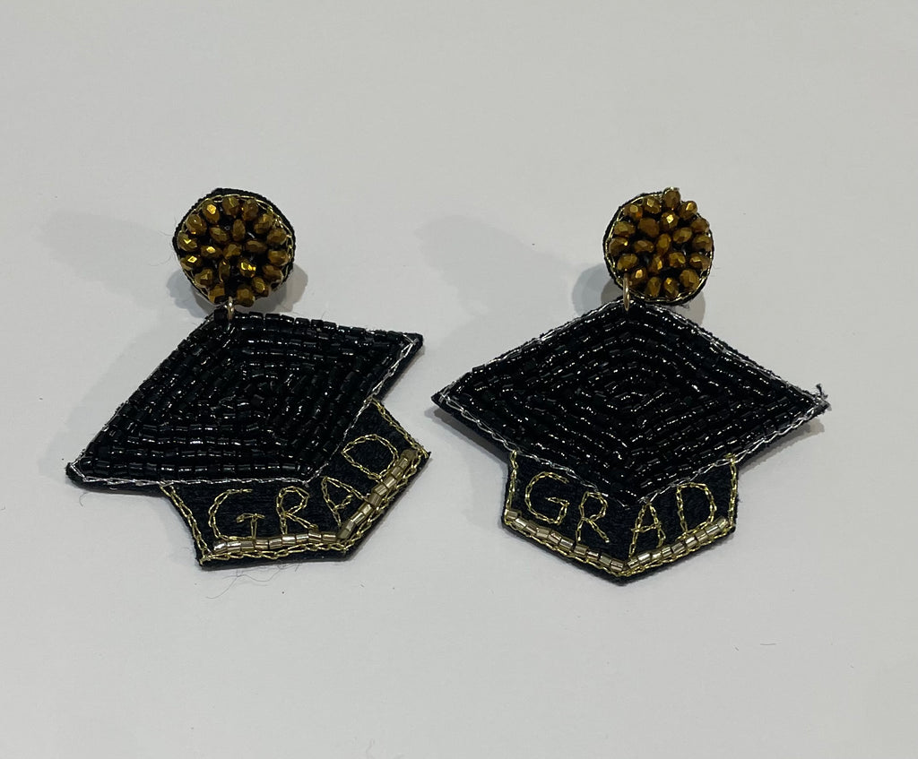 Grad Hats Earrings