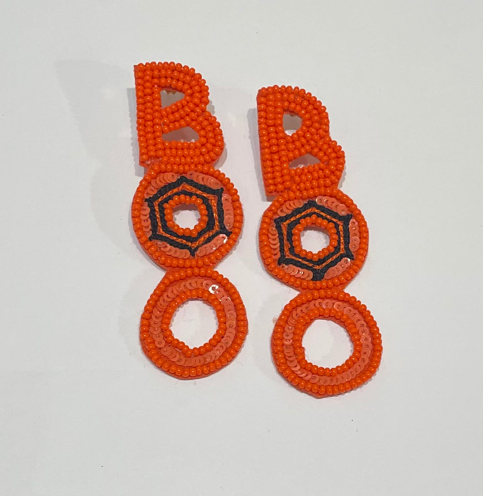 BOO Beaded Earrings