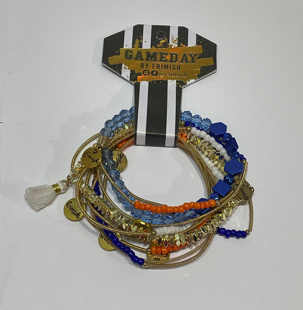 Erimish 12pc Gameday Bracelets