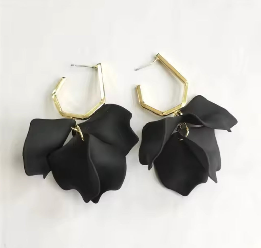 Petal Drop Earrings, More Colors