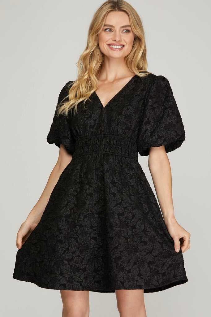 Jacquard Dress