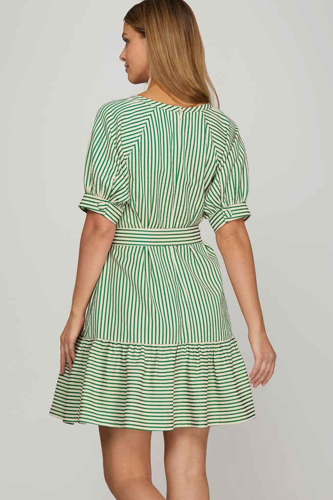 Green Directions Dress