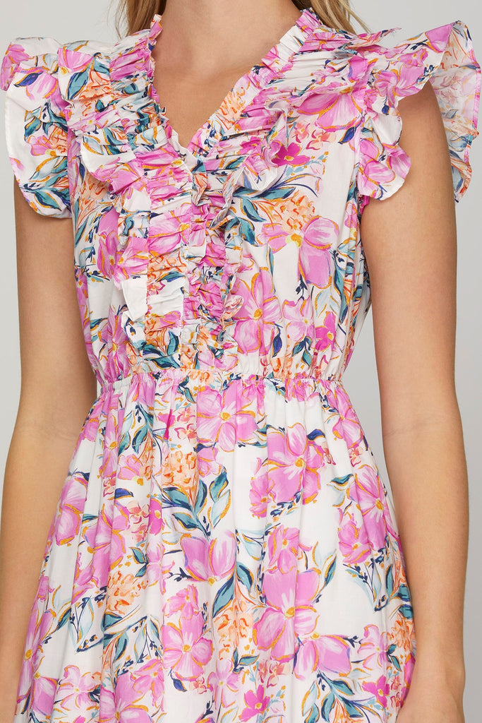 Maui Ruffle Dress