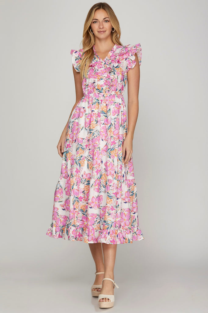 Maui Ruffle Dress