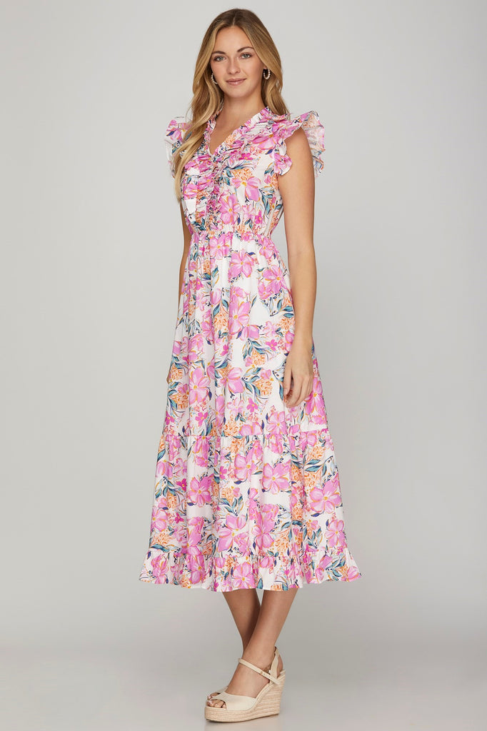 Maui Ruffle Dress
