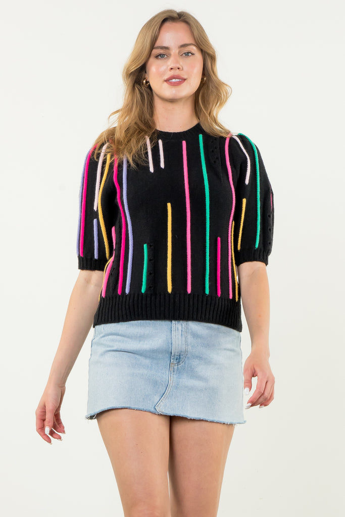 Bold Stripe Sweater