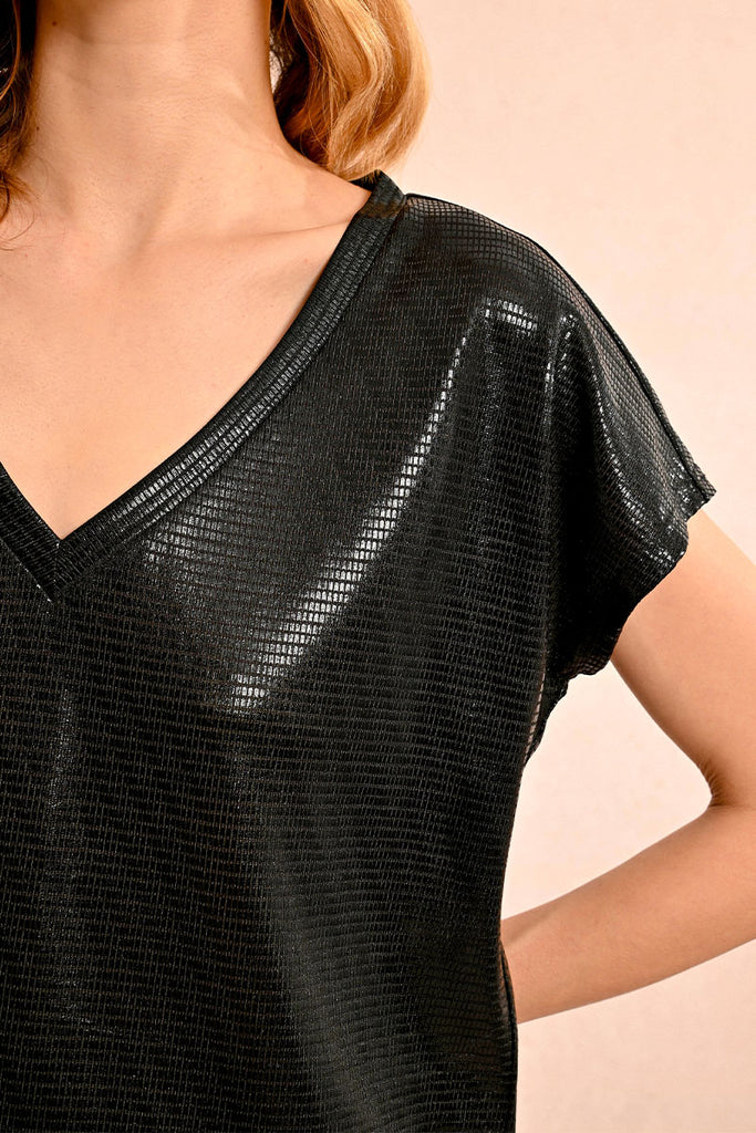 Metallic Tops, 2 Colors