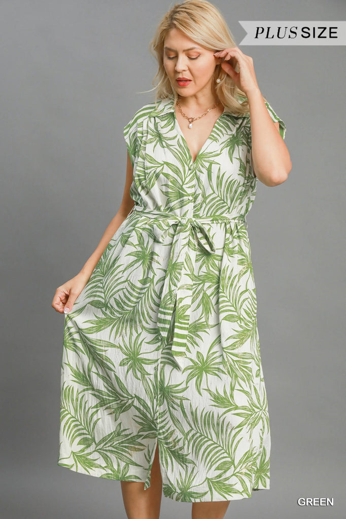 Palms Tropical Dress