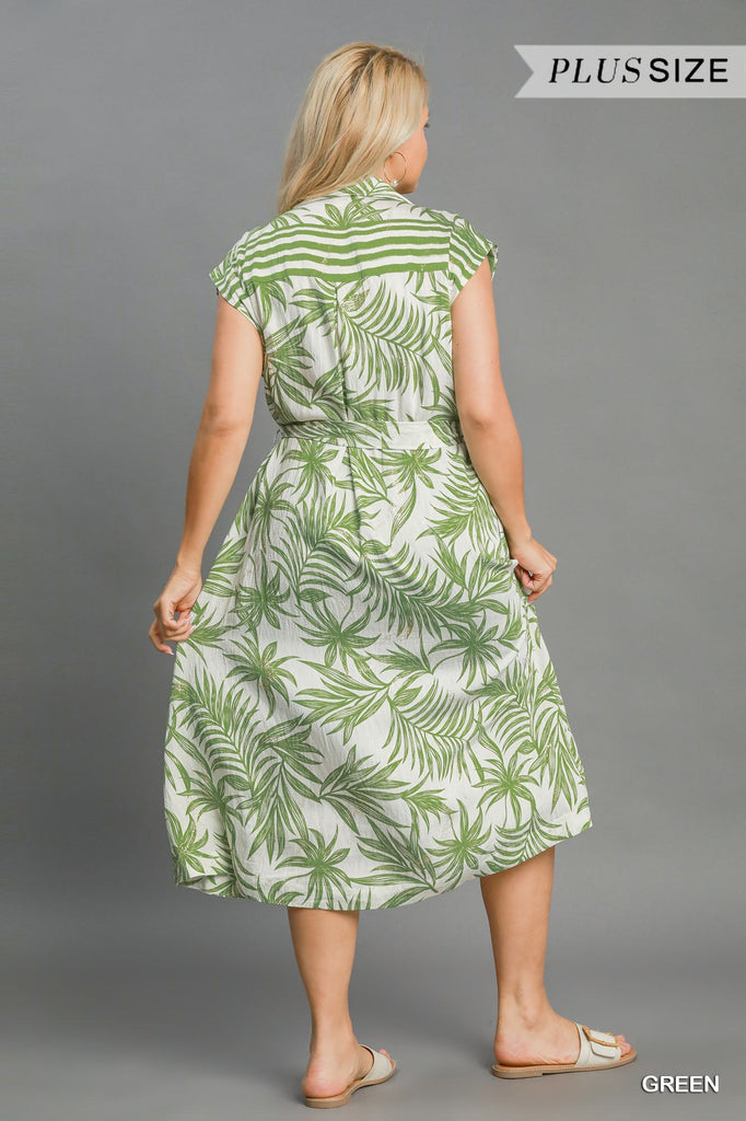 Palms Tropical Dress