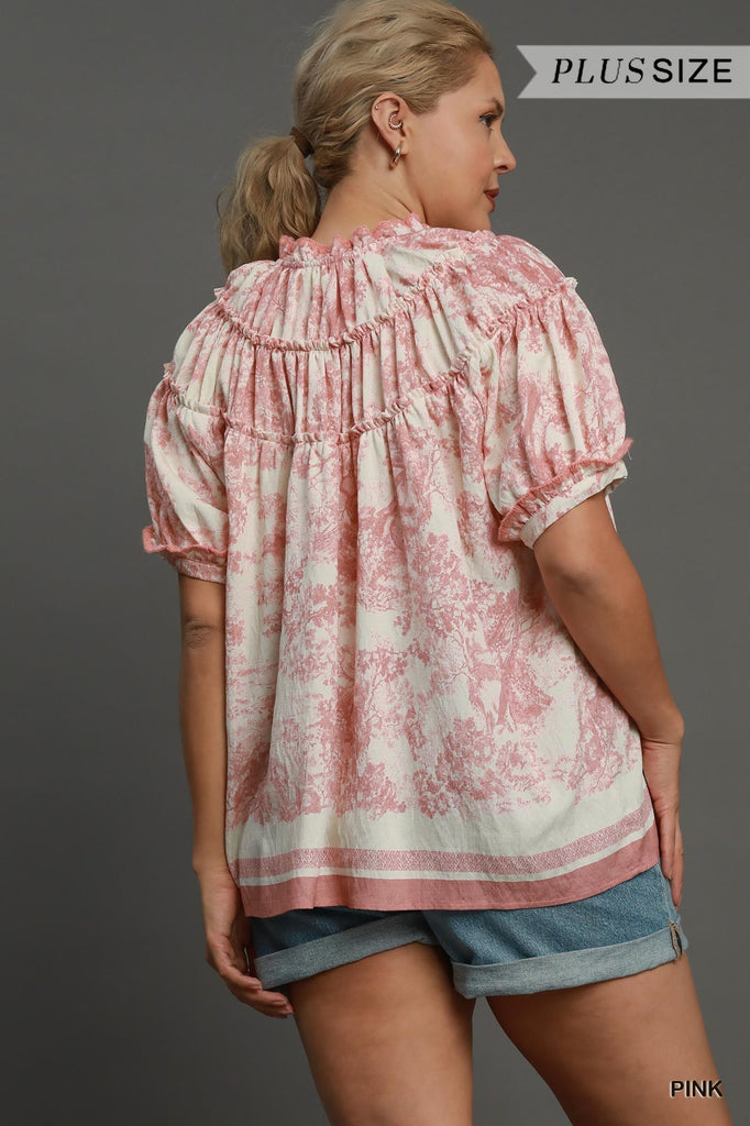 Pink Romantic Top