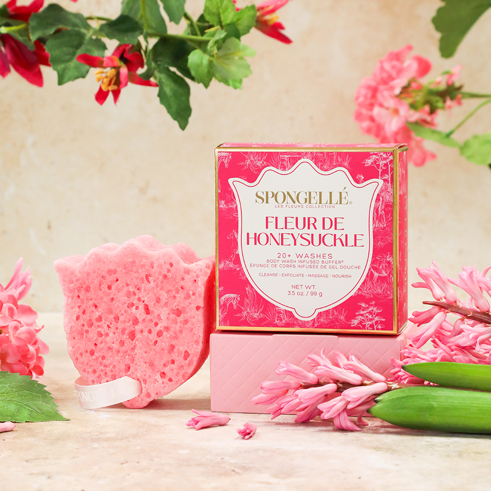 Spongelle Les Fleurs Body Buffer