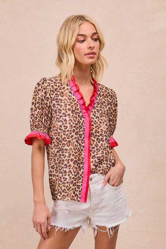 Leopard Hottie Top
