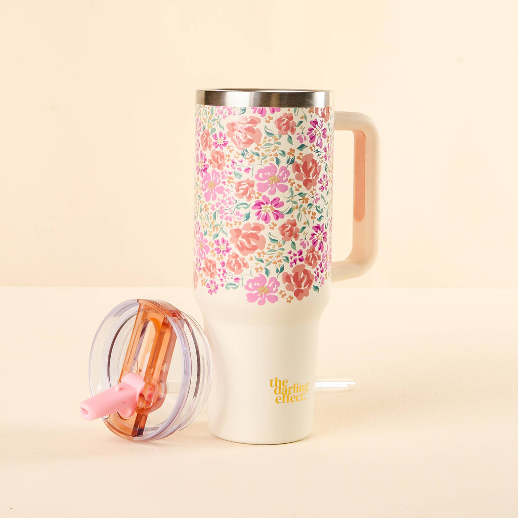 Tumbler, Secret Garden Pink, 2 Sizes