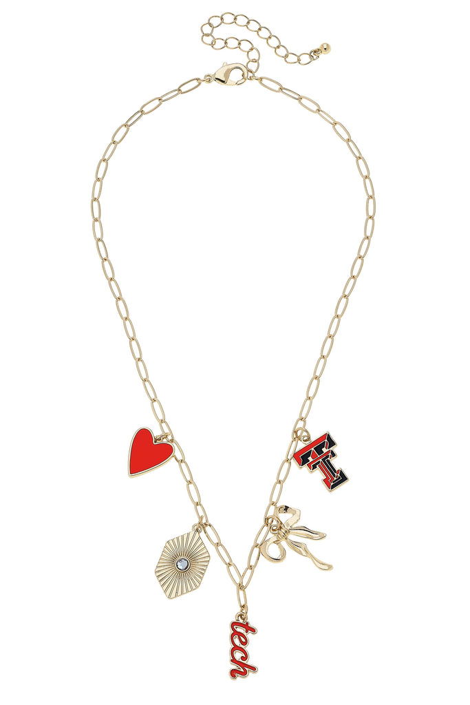 Texas Tech Red Raiders Paper Clip Charm Collector Necklace